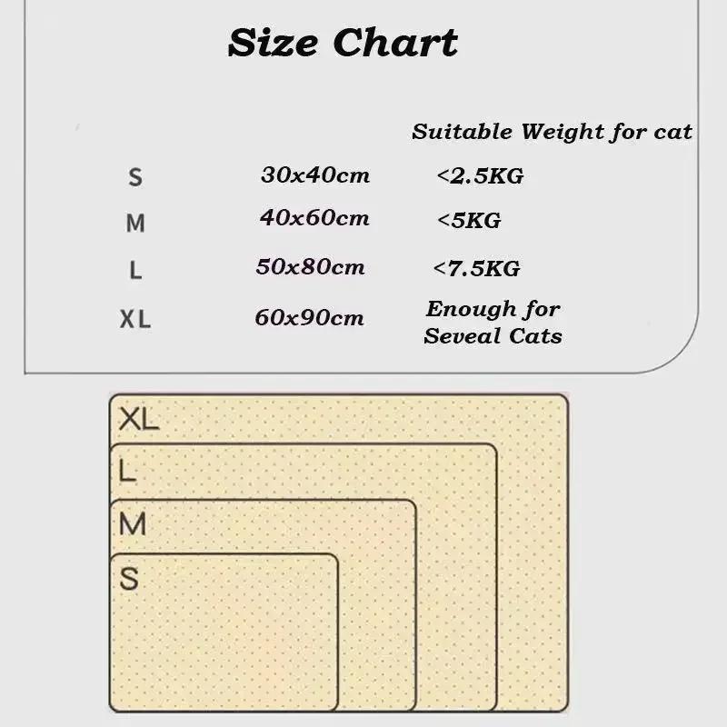 Cat Scratcher Sisal Mat Board Cat Scratch for Sharpen Nails Scraper Cats Tree Cat Scratching Post Sofa Mats Furniture Protector