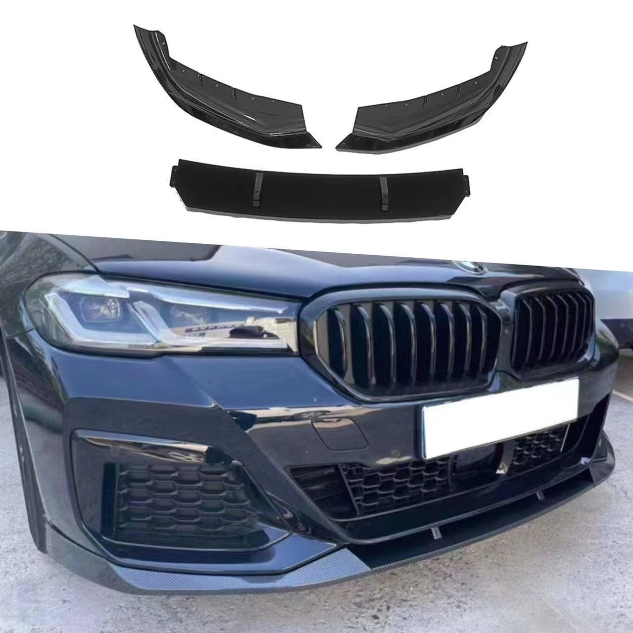 BMW 5 Series G30/G38 FD Style Front Lip Kit (2021-2023) Gloss Black