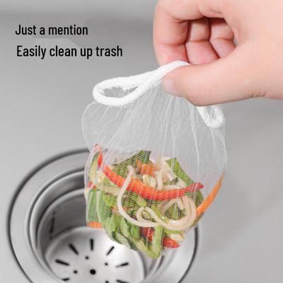 Disposable Sink and Floor Drain Filter Net for Trash and Vegetables