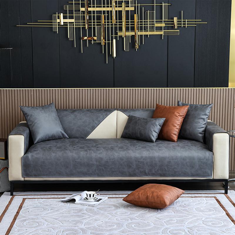 All-Season Waterproof & Stain-Resistant Non-Slip Sofa Cushion, Compatible with Leather & Fabric, Urine-Proof.