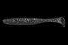 Jackall Soft Lure Rhythm Wave 4.8 Inches HL Lame Black (8765)