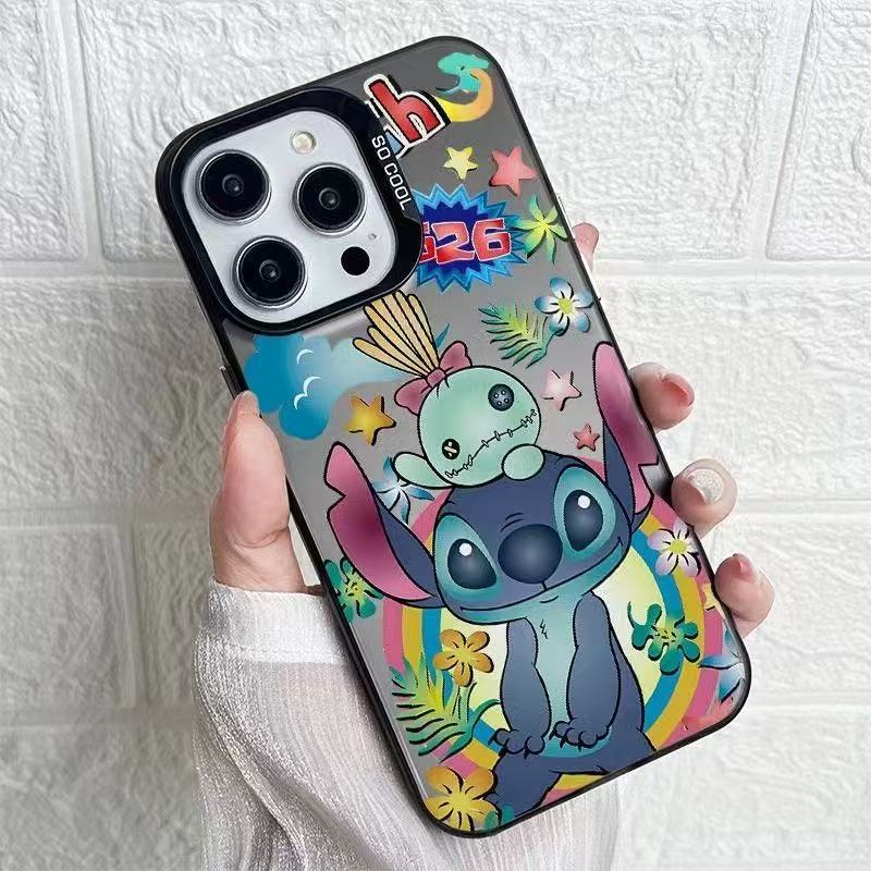 Stitch Is Suitable for Apple 17Promax Mobile Phone Case, Personalized Vitality Case iPhone16/15ins14, Europe and America 13.