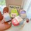 Kindergarten Primary School Students Schoolbag Cartoon Cute Foreign Color Contrast Boys And Girls Backpack Children'S Backpack
