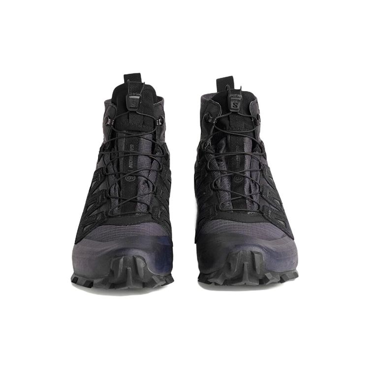 MM6 Maison Margiela x Salomon Cross Hike Mid Magnet Vanilla Damskie Trampki Czarne S66WS0081-P5132-H9426