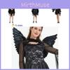 Enchanting Dark Demon Wings Costume For Women Ideal For Halloween Parties And Events