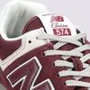 Sneakers New Balance 574 (ML574EVM) burgunderrot/weiß
