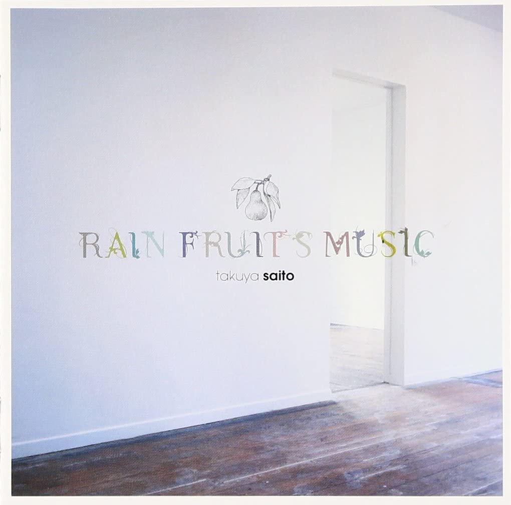 

CD SAITO TAKUYA - rain fruits music VCCM2015 Japan ObiMusic Others Used