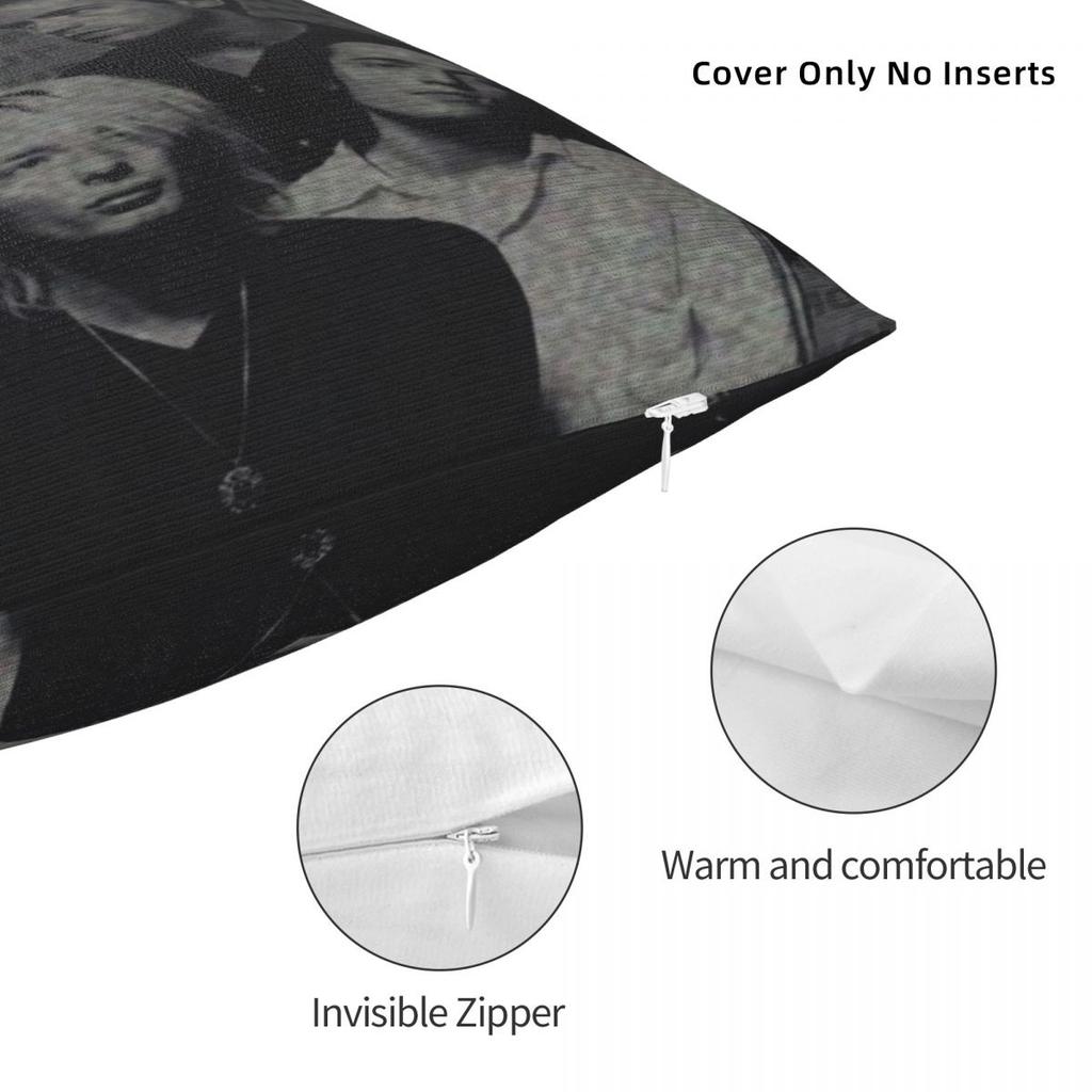 Radiohead Rock Metal Band Pillowcase Cushion Cover Throw Pillow Cover Soft And Sweet Chair Decoration Zippered Multi Size