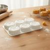 6 Cavities Auspicious Clouds Mooncake Mold Silicone Mung Bean Cake Mold  Candle