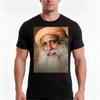 Sadhguru Tričko Letní Ležérní Bavlněné Tričko Oversized Streetwear Vrcholy Vintage Grafický Potisk Volný Střih Krátký Rukáv