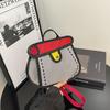 Nuova tendenza estiva carina cartone animato senso del fumetto bella casual portatile borsa a tracolla messenger borsa da donna