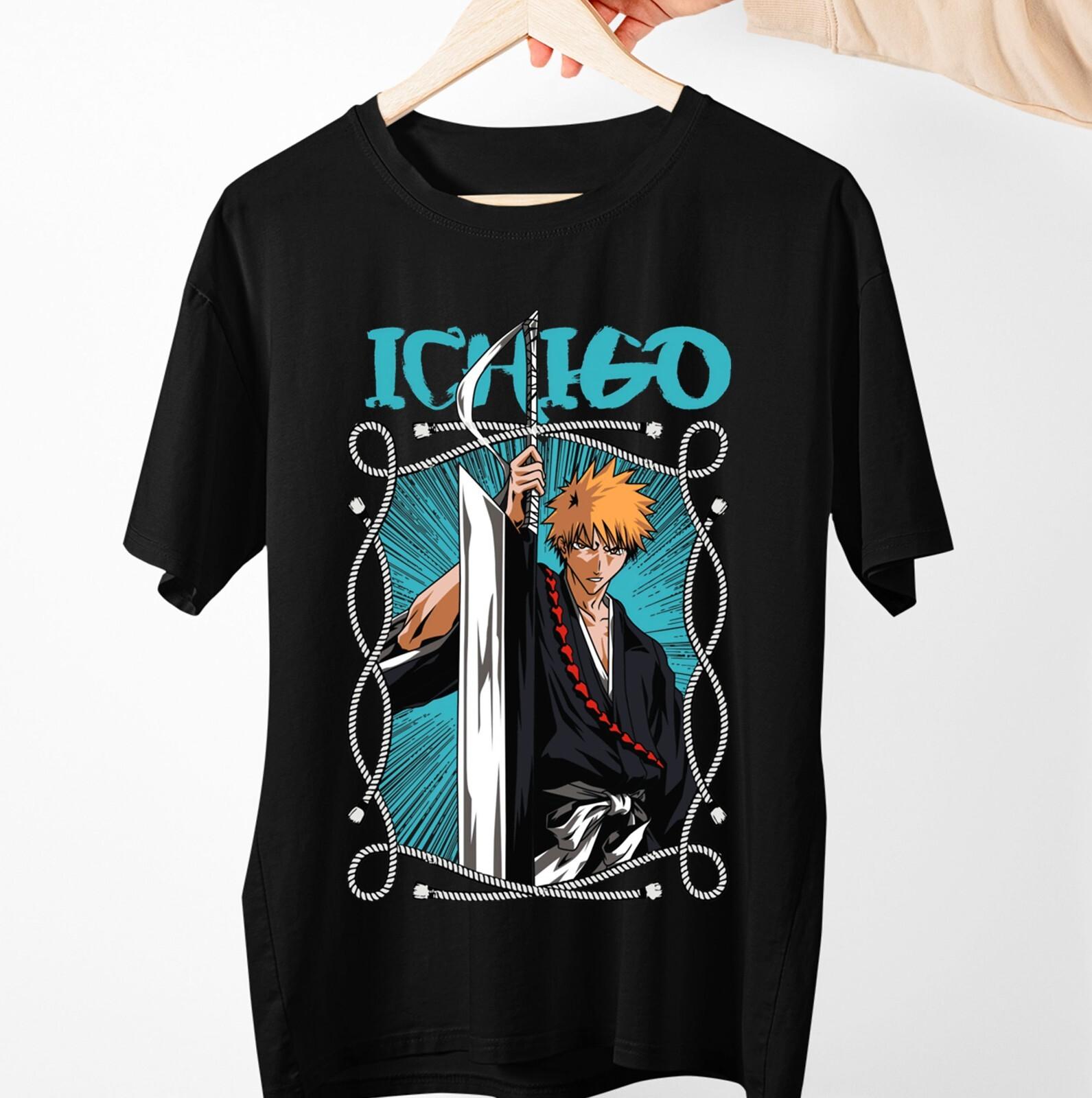 

Shinigami Kurosaki Bleach new T-Shirt Mens Womens Tees Top comic game graphic tee M