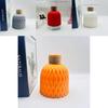 Pineapple Pattern Vase Decor With Plastic Flowerpot For Home And Gift Display