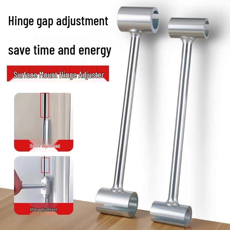 Steel Concealed Hinge & Door Gap Adjustment Wrench Tool Hinge Adjuster - Small