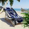 Custom Name Kks Lech Poznan Print Beach Towel, Large Soft Quick Dry Towel for Beach Camping Swimming_xia