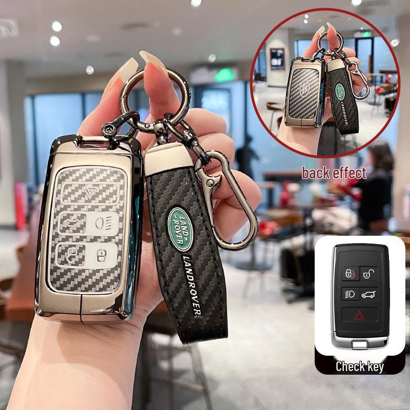 Land Rover Key Case for Range Rover Evoque, Discovery 4/5, Sport, Velar, and Defender