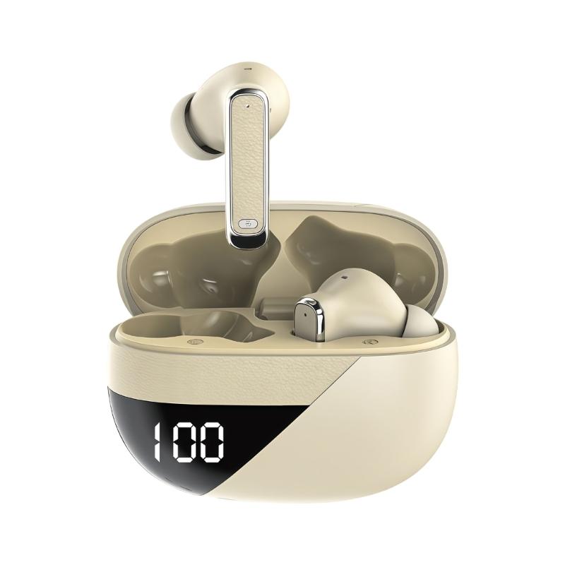 NE115 Wireless Sports In Ear Headphones With Digital Battery Display For Long Music Playbacks