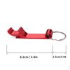 6Pcs Beer Bottle Openers Colored Bottle Opener Keychain Aluminum Alloy Colorful Mini Pocket Beer Beverage Opener