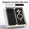For Frameless Magnetic Wireless Charging Phone Case For Xiaomi Poco C75 PocoC75 Slim Hard Back Cover