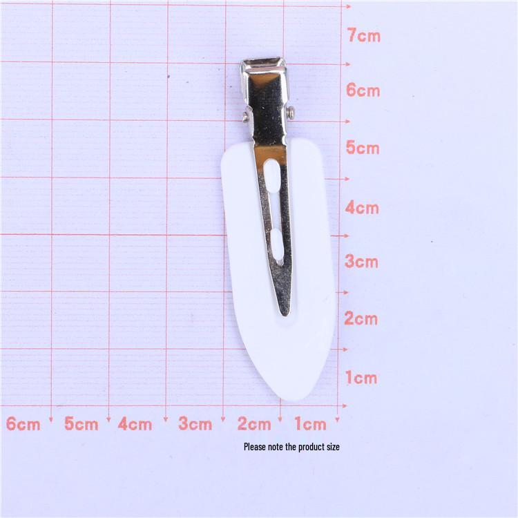 Seamless Girlish Heart Duckbill Hair Clips for Kids & Adults - Cute Bangs, BB, Cream Glue Accessories