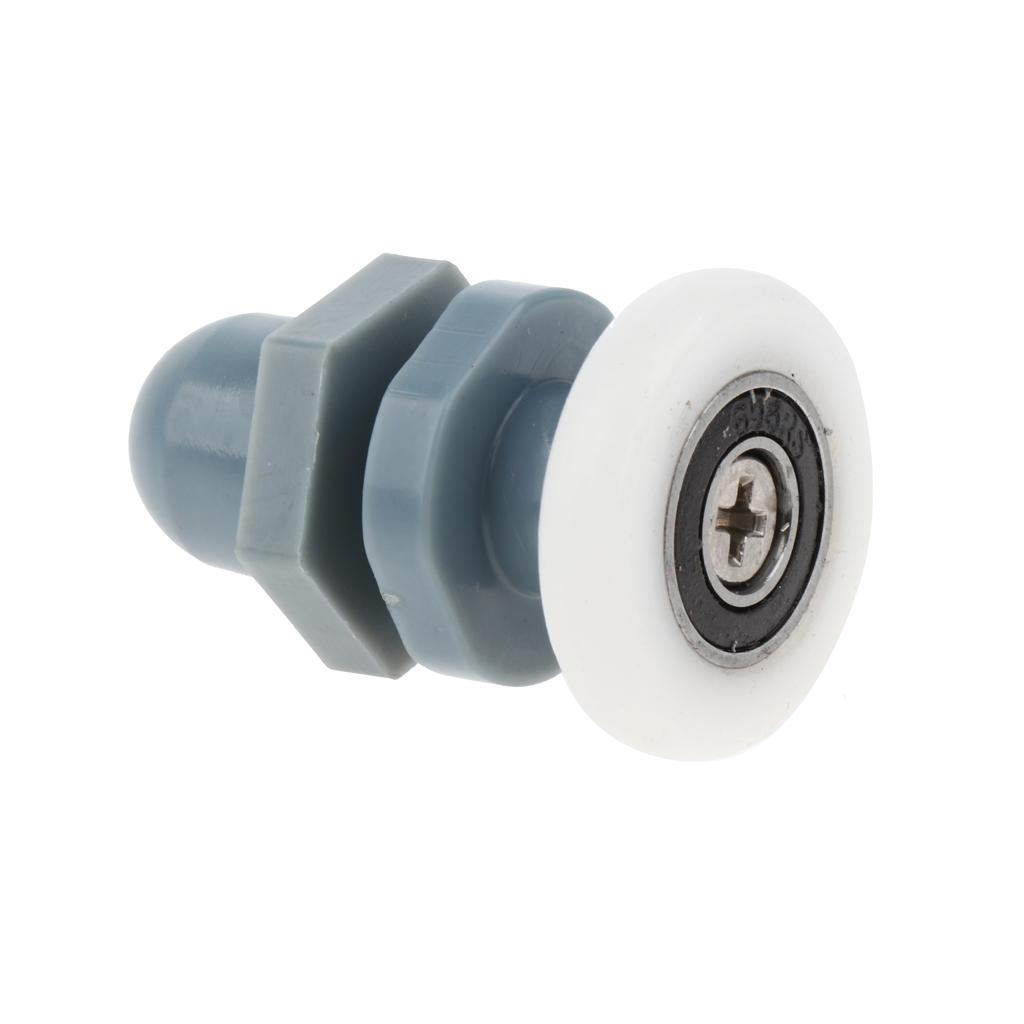 2/4/6/8 Pieces Single Sliding Shower Door Enclosures Rollers Runners Wheels 25mm