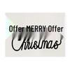 Christmas Print Cotton Linen Placemat – Heat-Resistant, Waterproof Table Decoration for Dining Room