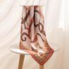 Printed water-soluble wool scarf Square scarf Women's neck scarf Fashion versatile high-end scarf