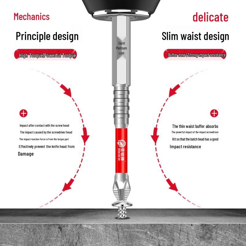 Magnetic Anti-Slip Phillips Head Bit Set for Electric Drill and Screwdriver