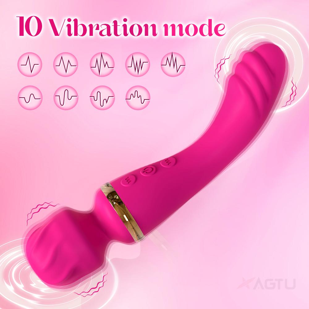 Powerful Dual Motor Ava Bar Vibrator Sex Toys For Woman Wand Dildos Vibrators Clit G-Spot Clitoris Stimulator Sex Toy For Couple