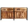 Sideboard 172x35x80 cm Solid Acacia Wood Honey Color