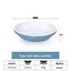 Imitation Porcelain Melamine Dipping and Snack Dish for Restaurants