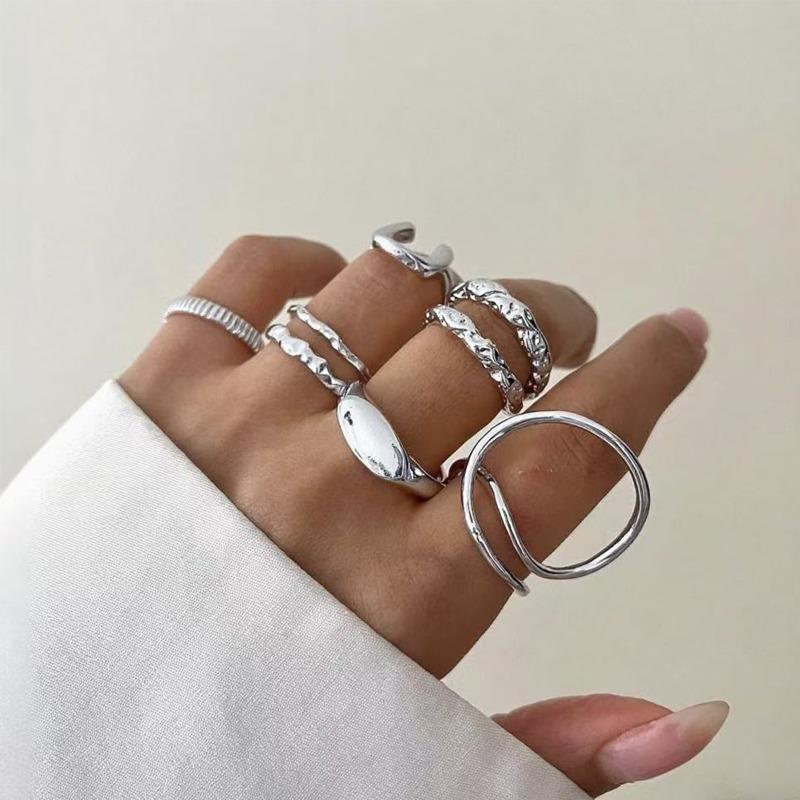 Rings, women's light luxury high-end jewelry, couple's ring, niche design accessories, personalized rings
