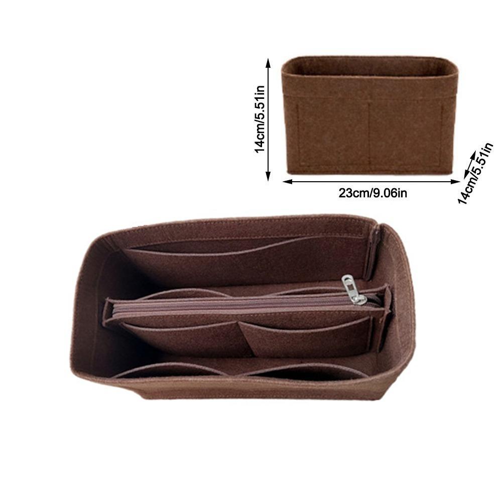 Plstěná vložka do tašky, vícekapesní, velkokapacitní úložná taška se zipem, vnitřní taška pro LV Speedy25/30/35/Gentlewoman