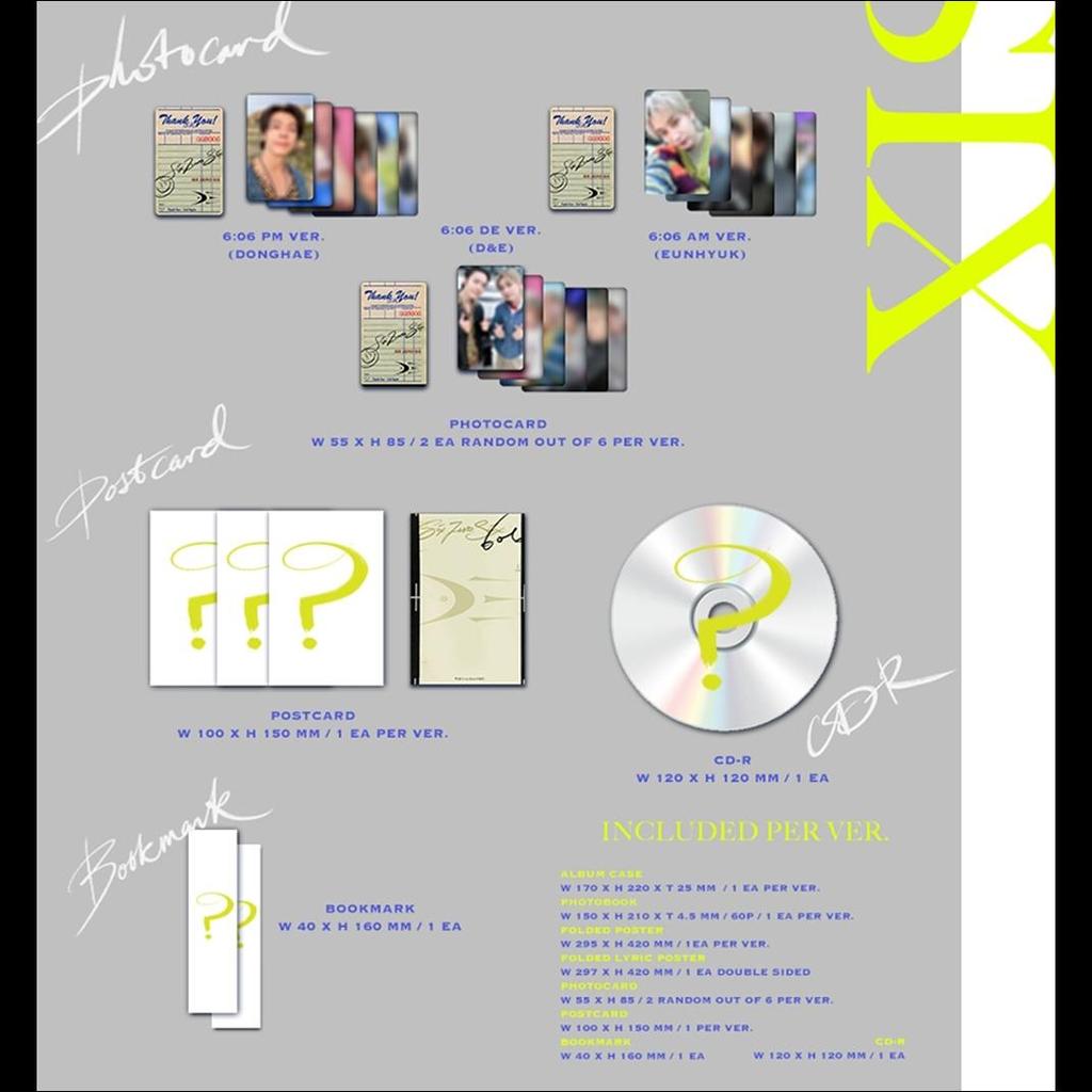 D&E(SUPER JUNIOR) - 606(6:06AM Ver./6:06DE Ver./6:06PM Ver.)