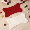 Large Dogs Cats Stockings Bone Shape Fireplace Hanging Socks  for Dogs Puppy Cats
