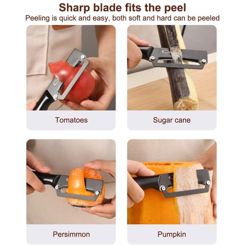 1Pcs Stainless Steel Vegetable Potato Peeler Professional Multifunctional Peeler Carrot Slicer Fruit Tool Kitchen Accessories
