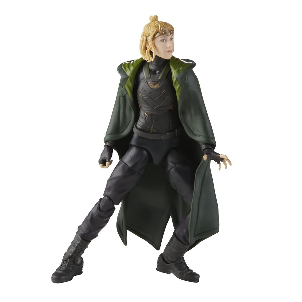 Hasbro Marvel Legends Series LOKI Sylvie 6-inch Action Figure F1097, Authentic, with Build-A-Figure Parts