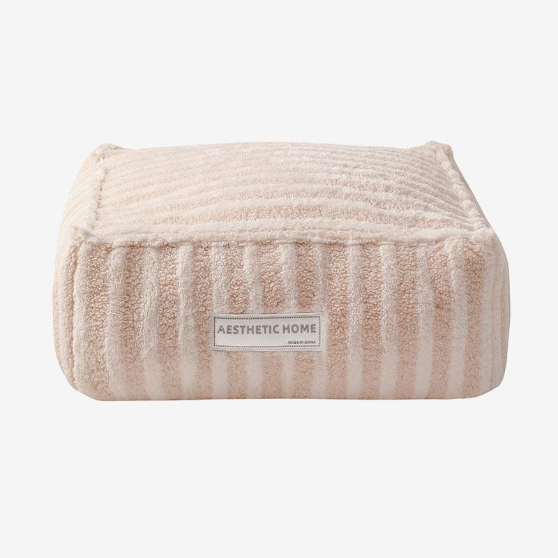 Japanese Style Pouf Futon Cover Unstuffed Ottoman Cover Yoga Meditation Cushion Cover Floor Mat Homestay Bay Window Tatami