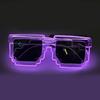 LED Light Up Sunglasses With Fashion Frame and Lens For Night Parties And Festival Event Gathering Dressingup Eyewears