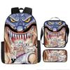 One Piece Luffy Rucksack Set Große Kapazität Grundschüler Klassen 3-6
