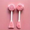 1Pcs Facial Cleansing Brushes Includes a Dual-Headed Brush for Facial Cleansing And a Nose Brush. A Multifunctional Dual-Headed Brush