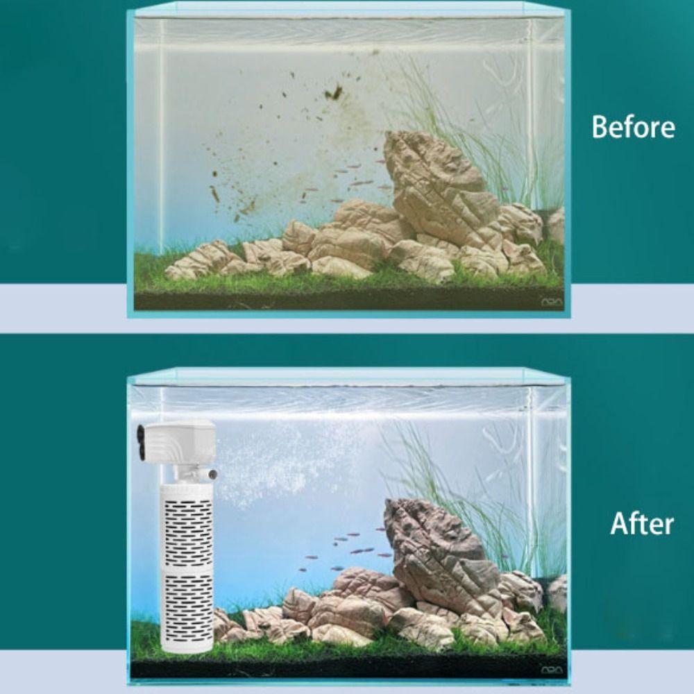 Suction Cup Aquarium Filter Pump Silent Oxygen Air Pump Fish Tank Air Oxygen Aerator  Supermarket