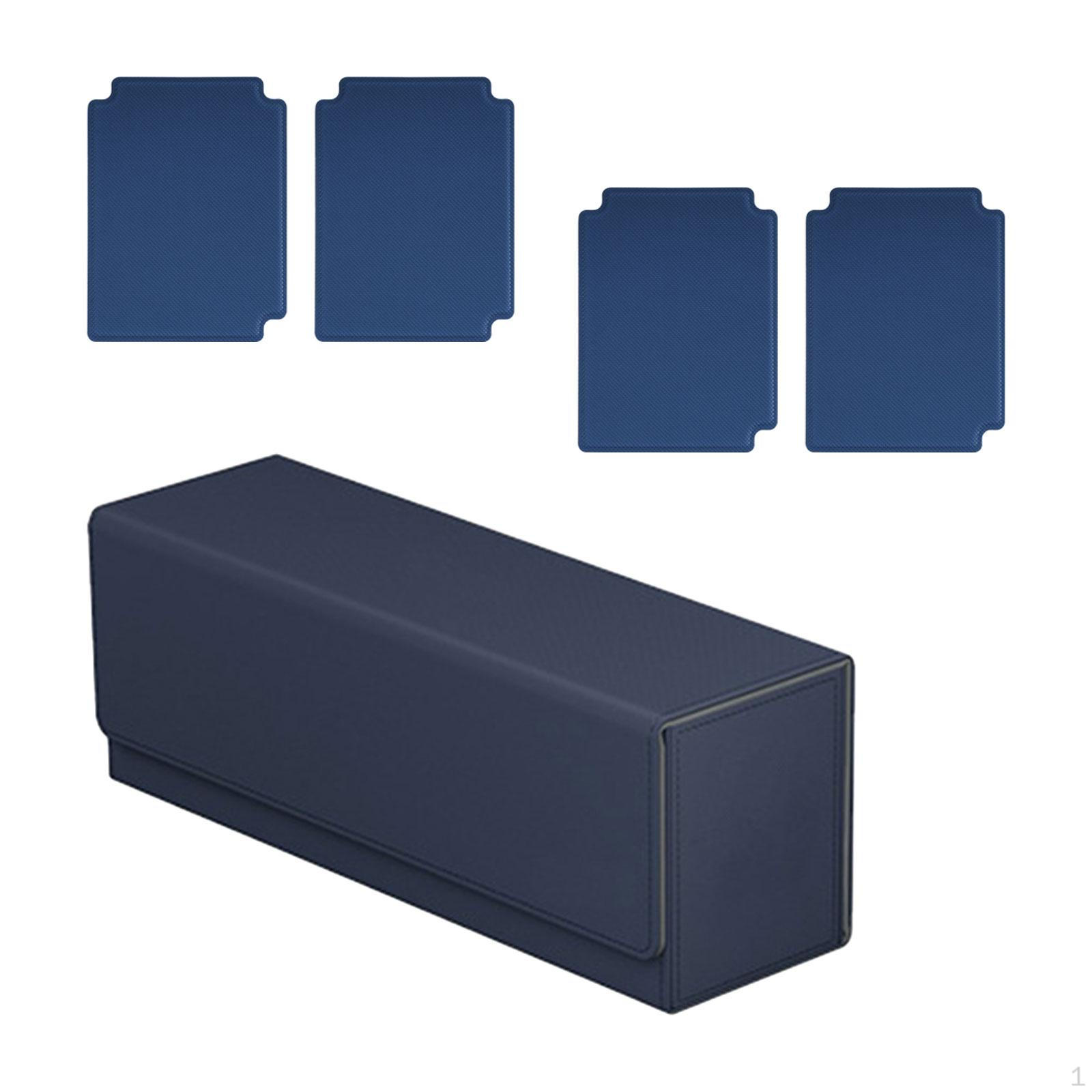 

Колода коллекционных карточек Хобби Коллекция может вместить более 400 карточек Кейс для игральных костей Blue A