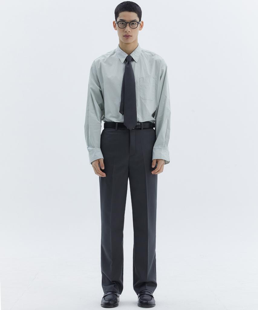 TRIP LE SENS Custom Formal Straight Slacks_Brown