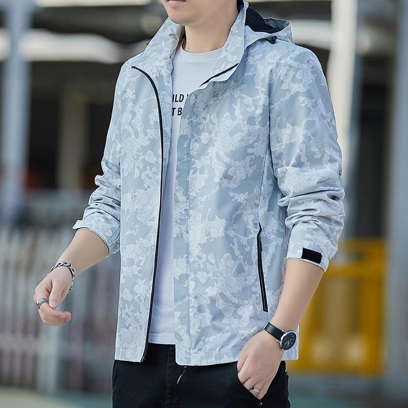 Autumn New Casual Windproof Jacket Men's Middle-aged and Young Men's Autumn Jacket Men's Clothing