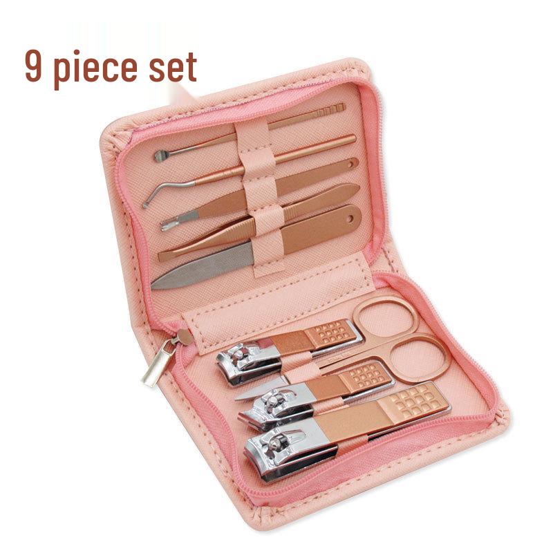 30-Piece Stainless Steel Nail & Cuticle Clippers Manicure Set