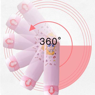 Cartoon Girl Bounce Cup Stainless Steel Mug Outdoor Sports Water Bottle Gift for Students