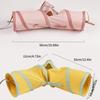 Hamster Tunnel Bed Toy Rabbits Toy Soft Cave House for Hamster for Guinea Pigs Gerbils Playtube Toy Bed