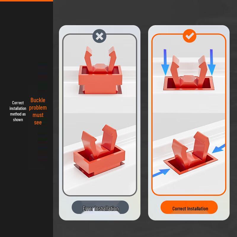 Jiabangshou 8L Wall-Mounted/Floor-Standing Trash Can