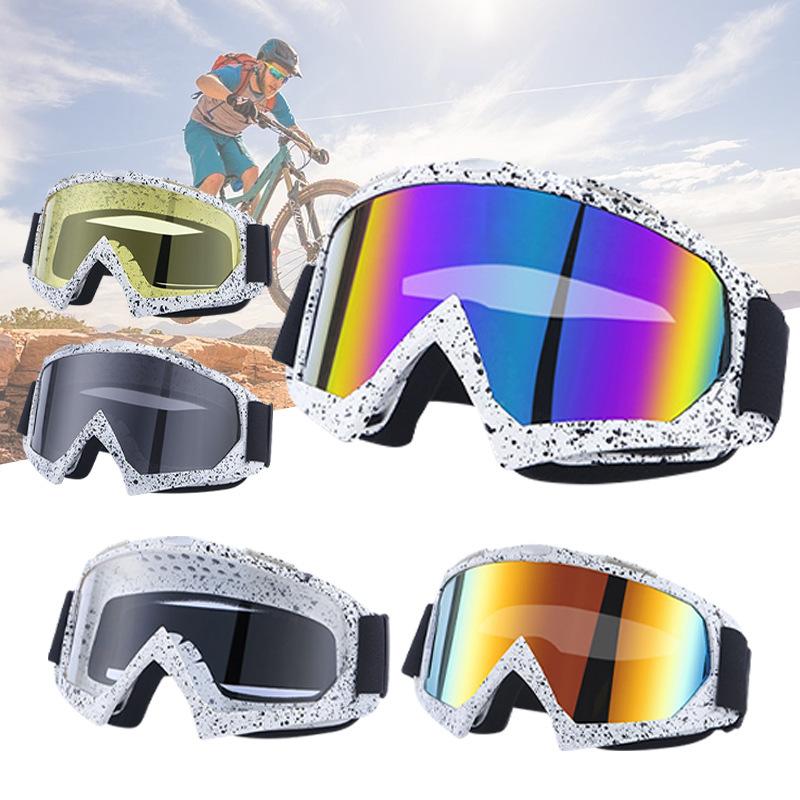 Outdoor Sports Glasses, Off-road Motorcycle Riding Windproof Glasses, Snow Anti-fog, Ski Goggles Men